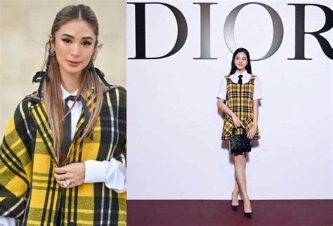 heart evangelista and jisoo dior|heart evangelista fashion show.